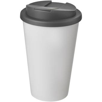 Americano® 350 ml tumbler with spill-proof lid White/grey