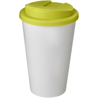 Americano® 350 ml tumbler with spill-proof lid, white White, softgreen
