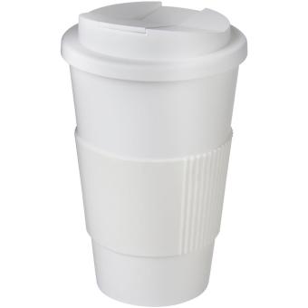 Americano® 350 ml tumbler with grip & spill-proof lid 