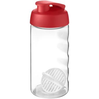 H2O Active® Bop 500 ml shaker bottle Transparent red