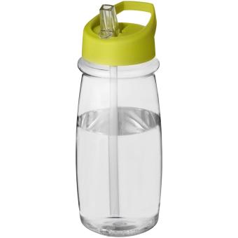 H2O Active® Pulse 600 ml Sportflasche mit Ausgussdeckel Limone