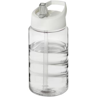 H2O Active® Bop 500 ml spout lid sport bottle Transparent white