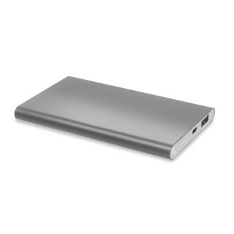 Powerbank Slim Fit 4000 mAh Gray | 4000 mAh