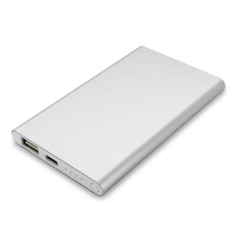 Powerbank Slim Fit 4000 mAh EXPRESS Silver | 4000 mAh