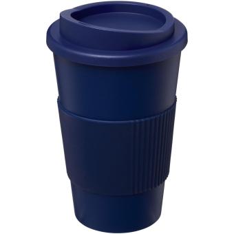 Americano® 350 ml insulated tumbler with grip Dark blue