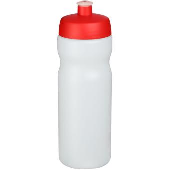 Baseline® Plus 650 ml bottle with sports lid Transparent red