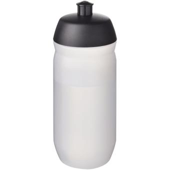 HydroFlex™ 500 ml Squeezy Sportflasche Transparent schwarz
