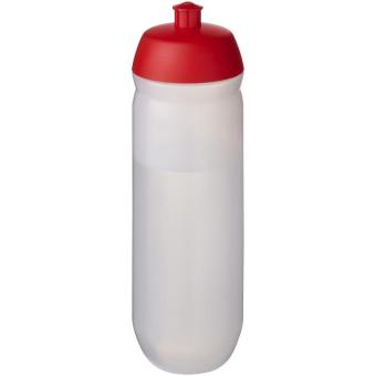 HydroFlex™ 750 ml squeezy sport bottle Transparent red