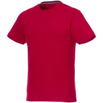 Jade short sleeve men's GRS recycled t-shirt, red Red | XS