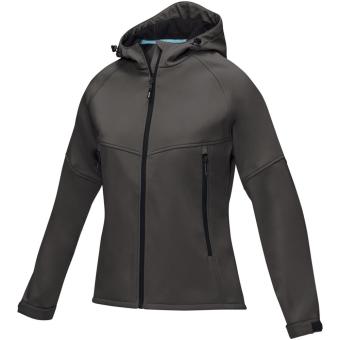 Coltan Softshelljacke aus recyceltem Material für Damen, graphit Graphit | XS