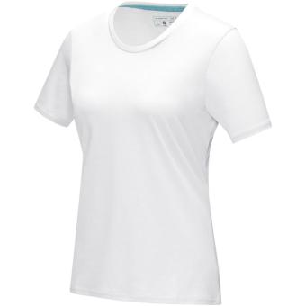 Azurite short sleeve women’s GOTS organic t-shirt, white White | XS