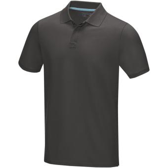 Graphite Poloshirt aus Bio-Baumwolle für Herren, graphit Graphit | XS