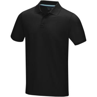 Graphite Poloshirt aus GOTS-zertifizierter Bio-Baumwolle für Herren 