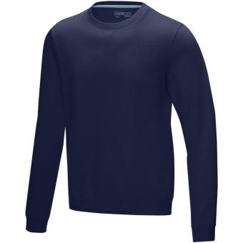 Jasper men’s GOTS organic recycled crewneck sweater, navy Navy | XS