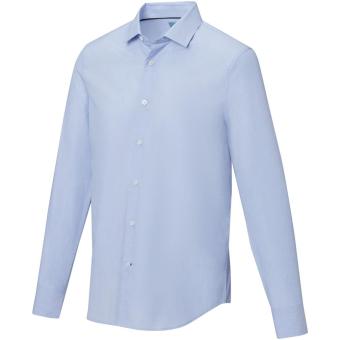 Cuprite long sleeve men's organic shirt, light blue Light blue | XS