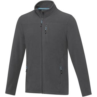 Amber GRS recycelte Fleecejacke für Herren, graphit Graphit | XS