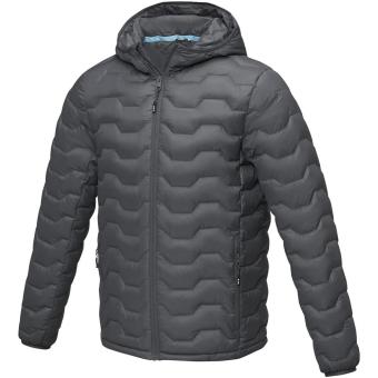 Petalite men's GRS recycled insulated down jacket, graphite Graphite | XS