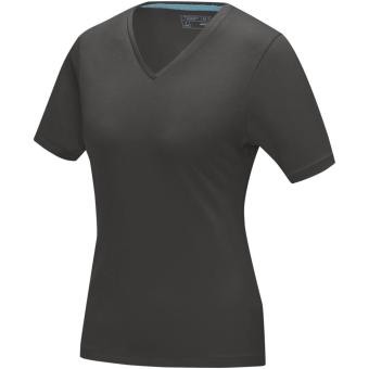 Kawartha T-Shirt für Damen mit V-Ausschnitt, graphit Graphit | XS