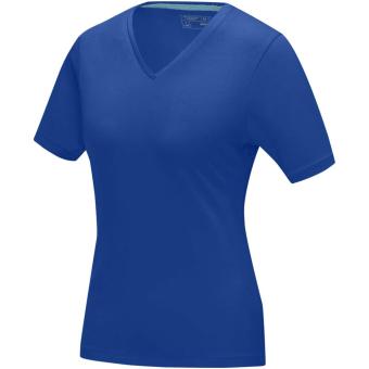 Kawartha T-Shirt für Damen mit V-Ausschnitt, Blau Blau | XS