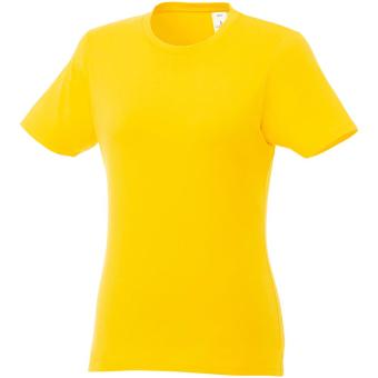 Heros short sleeve women's t-shirt, yellow Yellow | XS