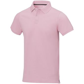 Calgary short sleeve men's polo, light pink Light pink | XS