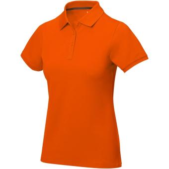 Calgary short sleeve women's polo, orange Orange | XS