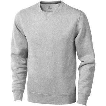 Surrey Sweatshirt mit Rundhalsausschnitt Unisex, Grau meliert Grau meliert | XS