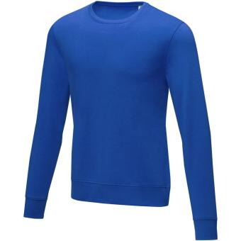 Zenon Herrenpullover mit Rundhalsausschnitt, Blau Blau | XS