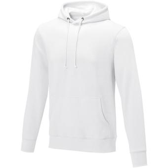 Charon Herren Kapuzenpullover, weiß Weiß | S