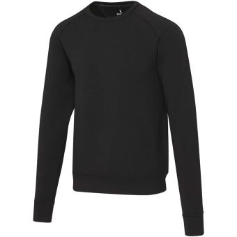 Yukon Sportpullover mit Rundhalsausschnitt und Interlock Strick Unisex, schwarz Schwarz | XS