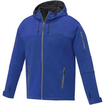 Match men's softshell jacket, aztec blue Aztec blue | XS