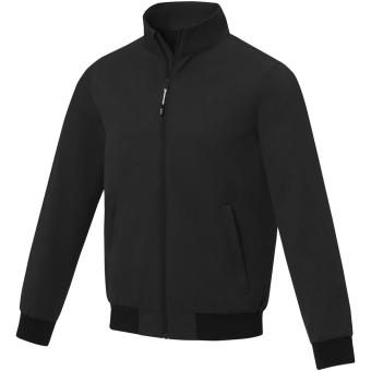 Keefe unisex lightweight bomber jacket, black Black | XS