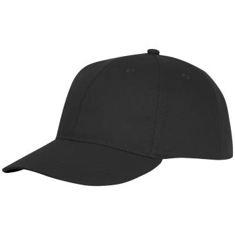 Ares 6 panel cap Black