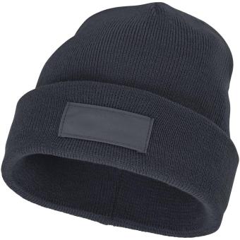 Boreas beanie with patch Graphite