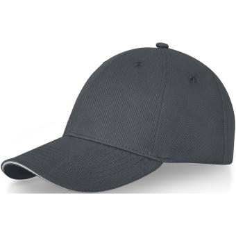 Darton 6 panel sandwich cap Graphite