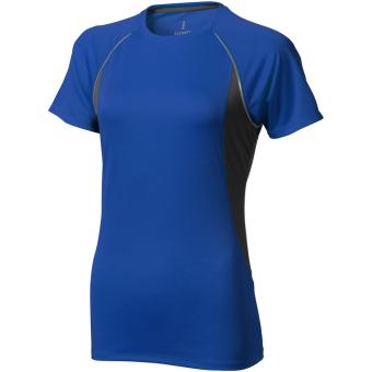 Quebec short sleeve women's cool fit t-shirt, aztec blue Aztec blue | M