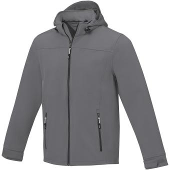 Langley men's softshell jacket, gray Gray | XS
