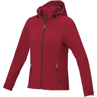 Langley women's softshell jacket, red Red | XS
