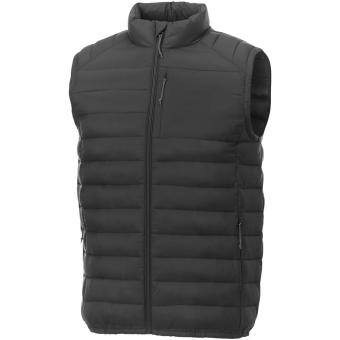 Pallas men's recycled insulated bodywarmer, graphite Graphite | XS