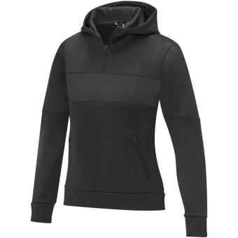 Sayan Kapuzenpullover mit halbem Reißverschluss für Damen 