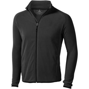 Brossard men's full zip fleece jacket, anthracite Anthracite | XS