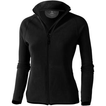 Brossard women's full zip fleece jacket, black Black | XS
