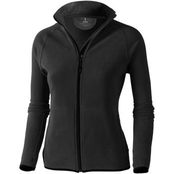 Brossard women's full zip fleece jacket, anthracite Anthracite | XS