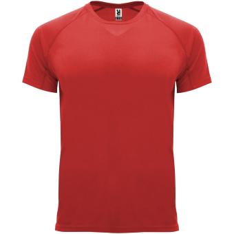 Bahrain short sleeve kids sports t-shirt, red Red | 4