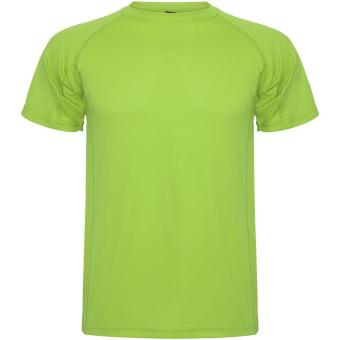 Montecarlo short sleeve kids sports t-shirt, Lime Lime | 4