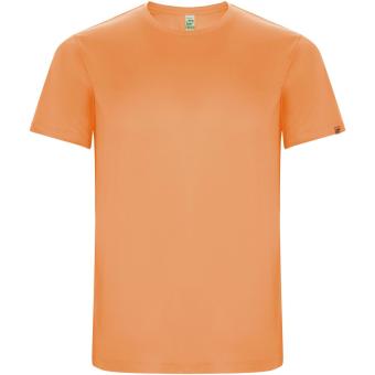 Imola short sleeve kids sports t-shirt, fluor orange Fluor orange | 4