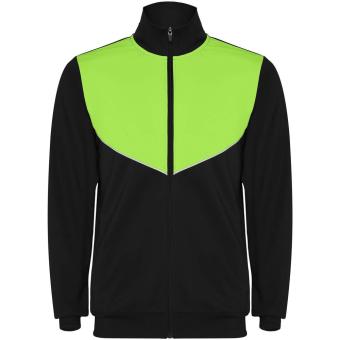 Evans kids tracksuit, black, lime Black, lime | 4