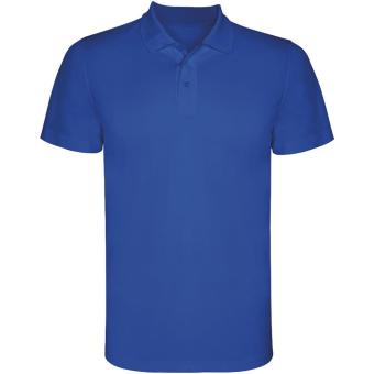 Monzha short sleeve men's sports polo, dark blue Dark blue | L