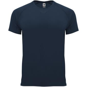 Bahrain short sleeve men's sports t-shirt, navy Navy | L