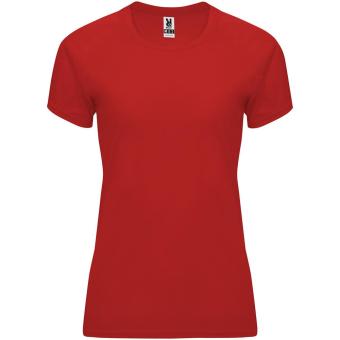 Bahrain short sleeve women's sports t-shirt, red Red | L